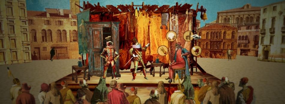 Games like Commedia dell'Arte: Masks, masters and servants