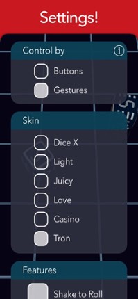 Dice X - 3D dice roller screenshot