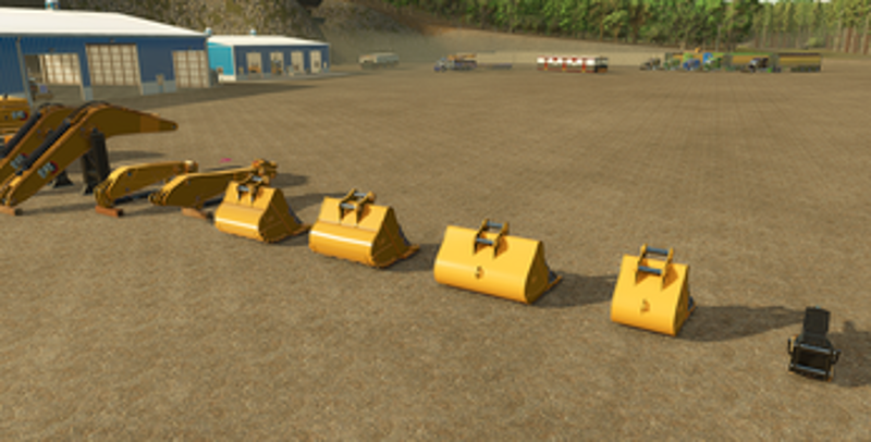 FS25_Cat395_Excavator screenshot