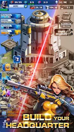 Superhero & Puzzles Match3 RPG Image