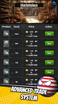 eSim Countryballs Country Game screenshot