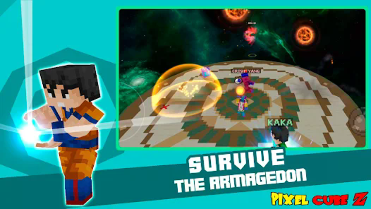 Pixel Cube Z Super Warriors Image