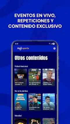 Tigo Sports Honduras screenshot