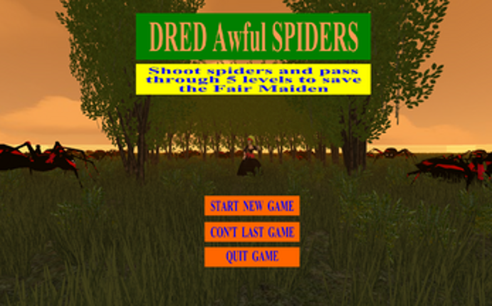 Dred Awful Spiders screenshot