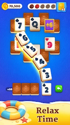 Solitaire Coffee: Mahjong Game screenshot