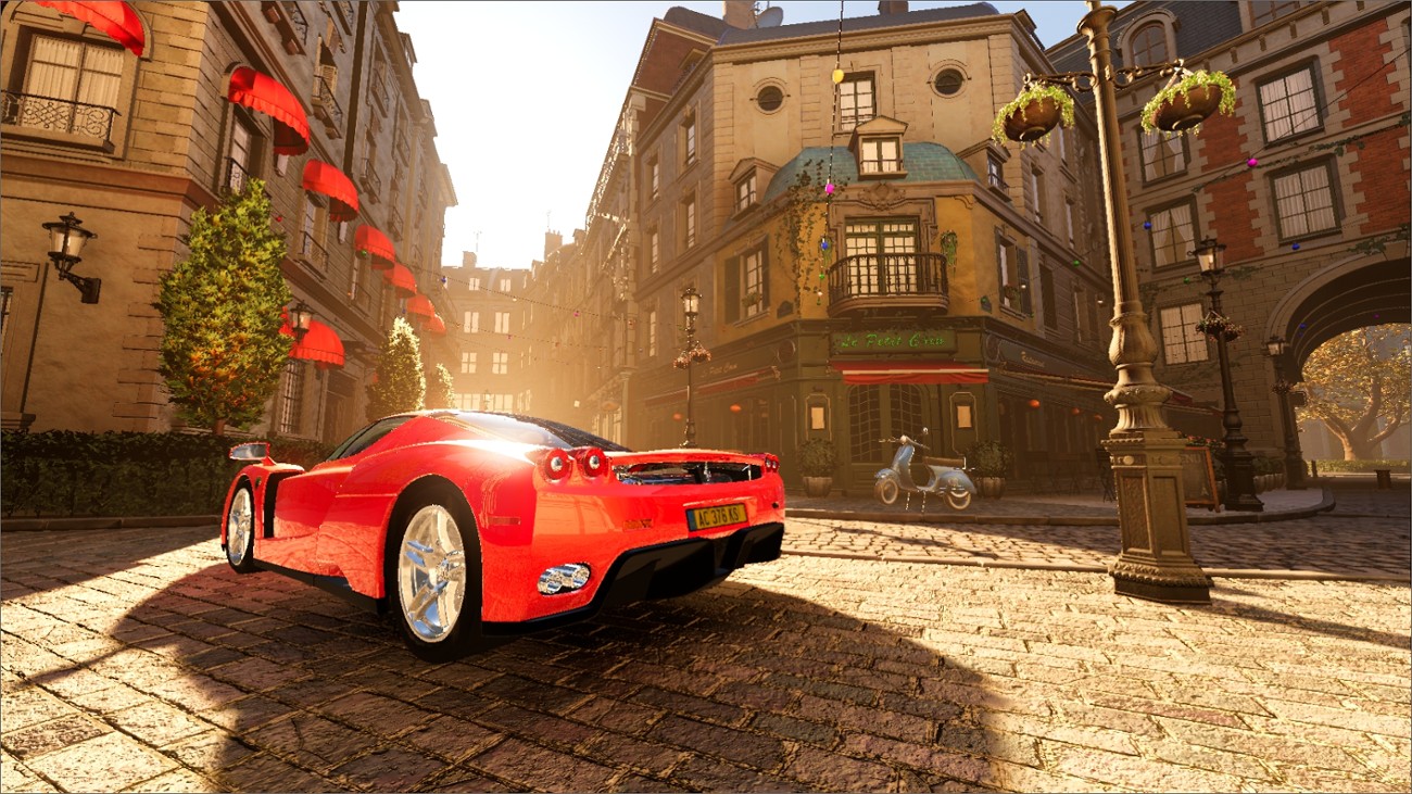 Games like godot bistro benchmark