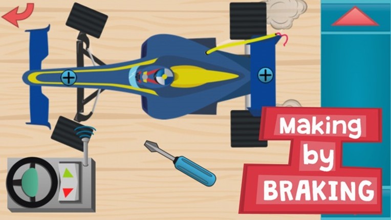 Kids RC Toy car mechanics Free Game for curious boys and girls to look, interact, listen and learn screenshot