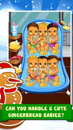 Little Christmas Babies Doctor Salon -  Spa Cooking Food Kids Games for Girls! Image
