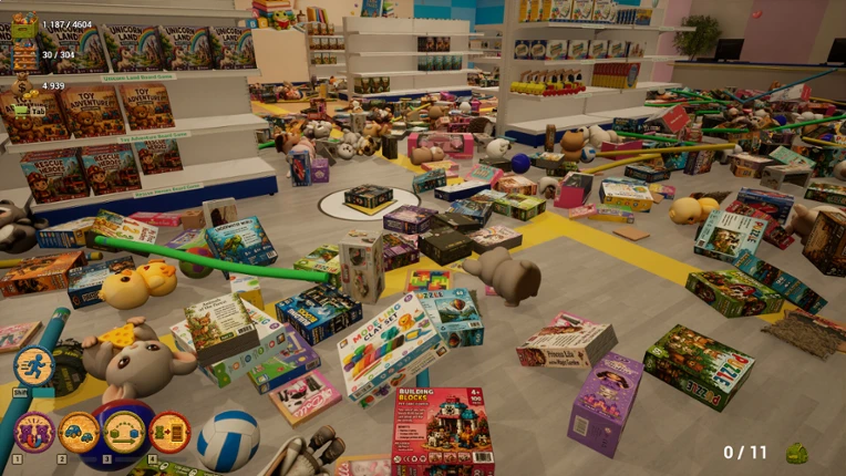 Mess in the Toy Shop Image