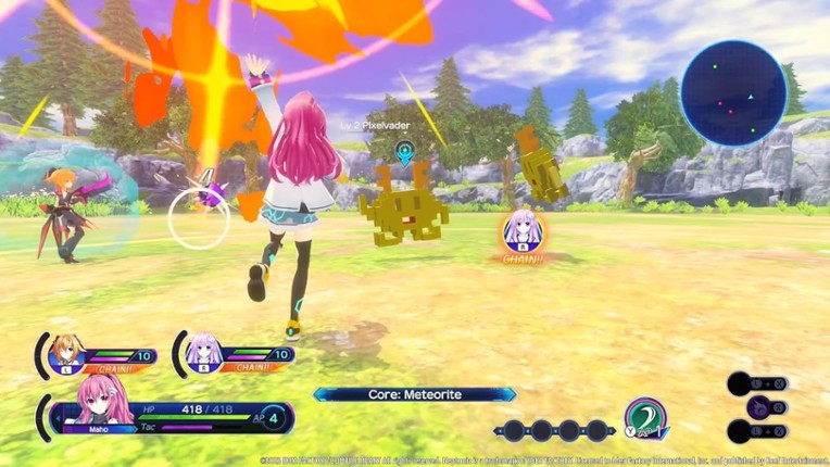 Neptunia: Sisters VS Sisters screenshot