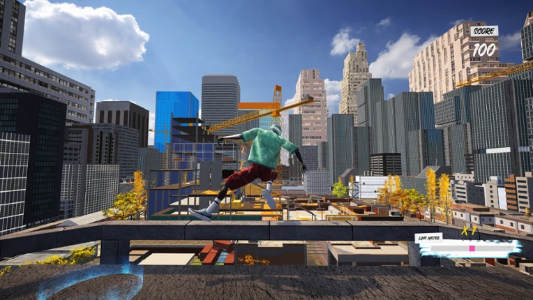 Parkour Game Simulator Rooftops Stunts screenshot