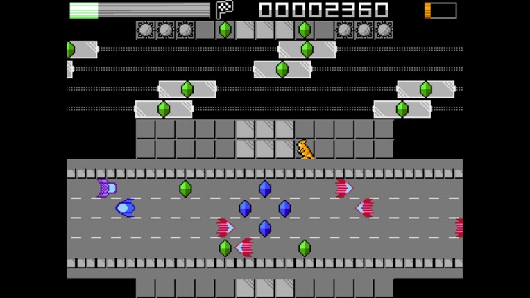 Retro Endurance 8bit screenshot