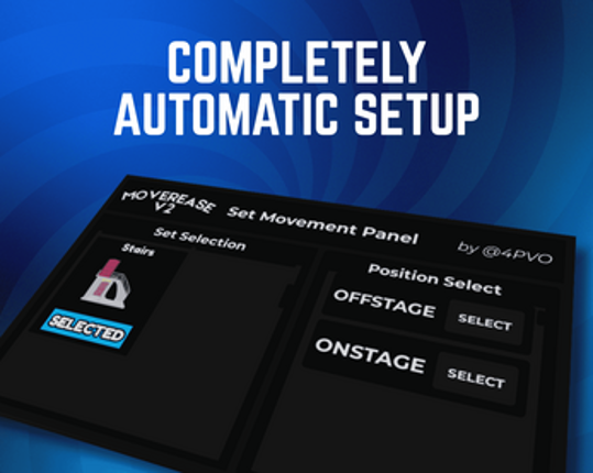 Set Movement Panel screenshot