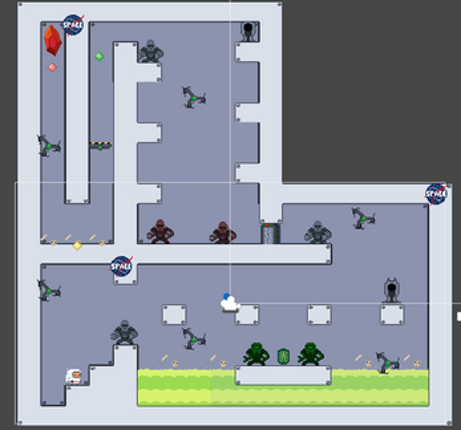 Space Hero 2D screenshot