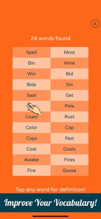 Spell Color : Unscramble Words screenshot