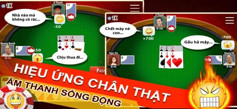 Tien Len Mien Nam Senspark screenshot