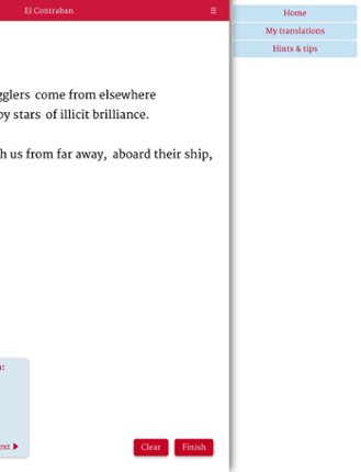 Translatory – translate poetry for fun! screenshot