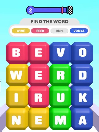 Word Rush 3D! screenshot