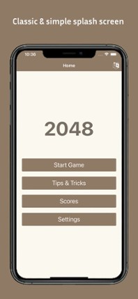 2048 - puzzle number 4096 screenshot