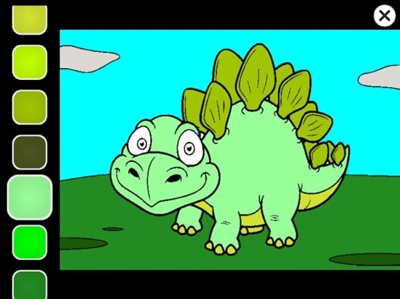 Animal Dinosaur Learn Paint screenshot