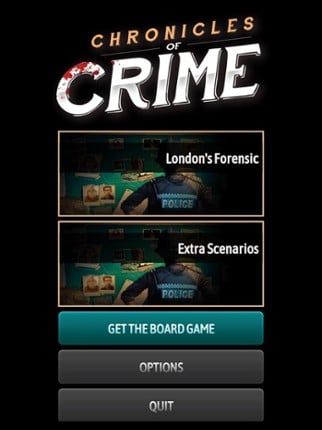 Chronicles of Crime screenshot