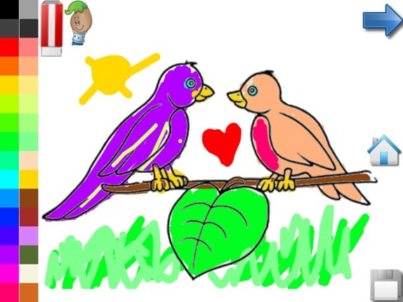 Coloring Book for Toddlers: Birds ! FREE Coloring Pages and Pictures screenshot