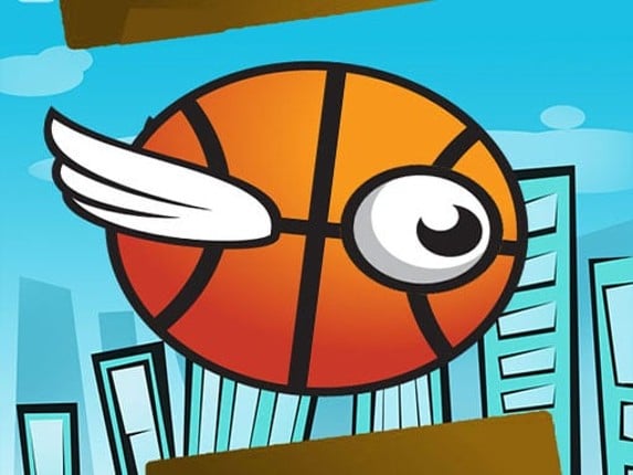 Crazy Flying Basketball Game Cover