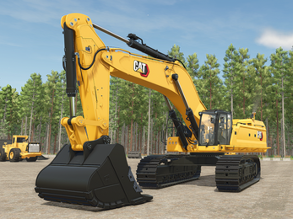 FS25_Cat395_Excavator Image