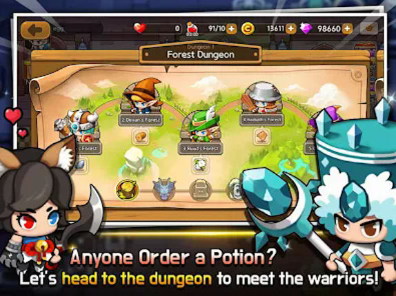 Dungeon Delivery screenshot
