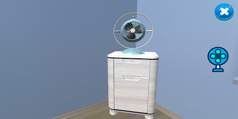 Fan simulator screenshot