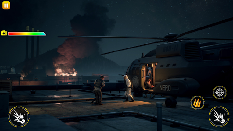 Zombie shooting survival games screenshot