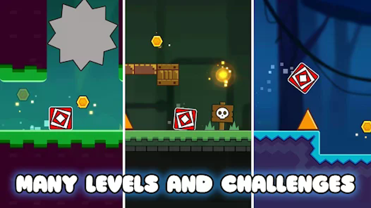 Geometry Platformer: Epic Jump screenshot