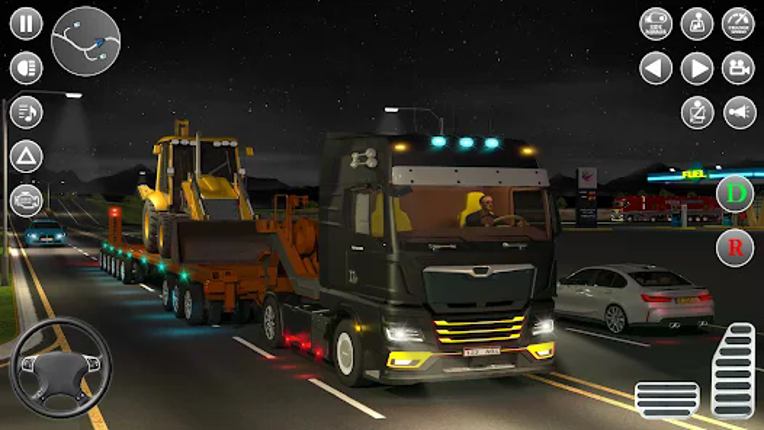 Euro Truck Game Transport Game screenshot