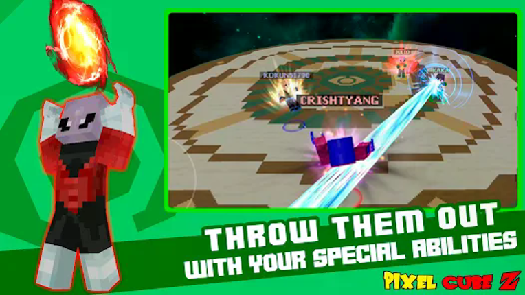 Pixel Cube Z Super Warriors Image