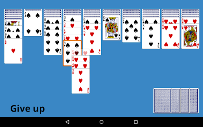 Classic Spider Solitaire screenshot