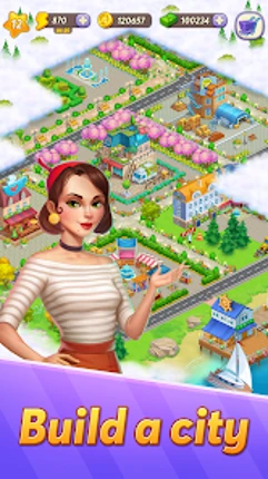 Merge My Town: Paris screenshot