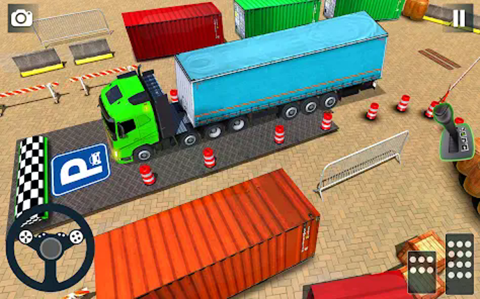 Hard Truck Parking Truck Games screenshot