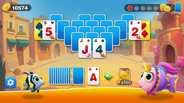 Solitaire Tripeaks Game screenshot