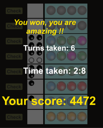 Mastermind Classic screenshot
