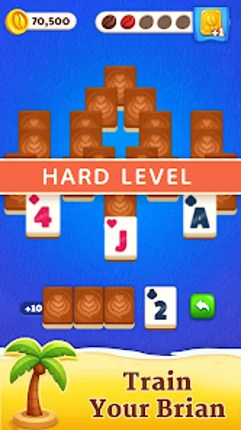 Solitaire Coffee: Mahjong Game screenshot