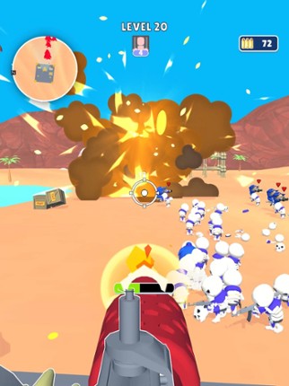 Humans vs Skeletons screenshot