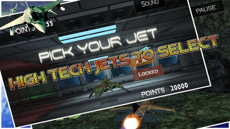 Jet Fighter Racer - Amazing cave runner : fully free racing game Image