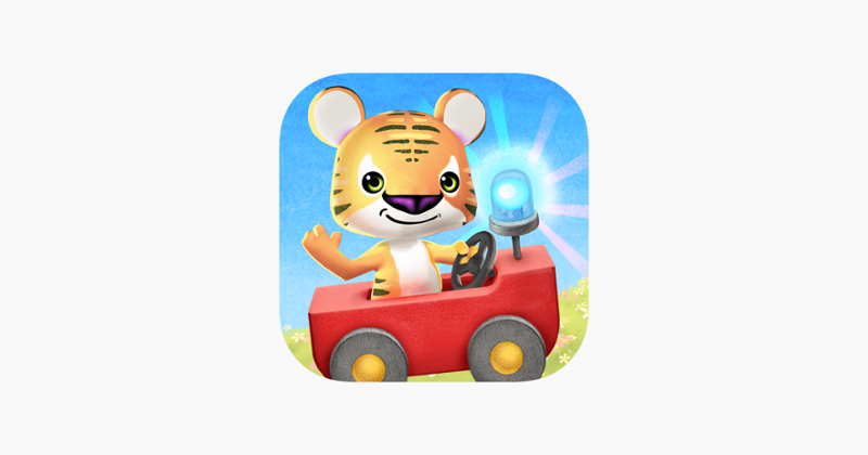 Little Tiger: Firefighter Kids Game Cover