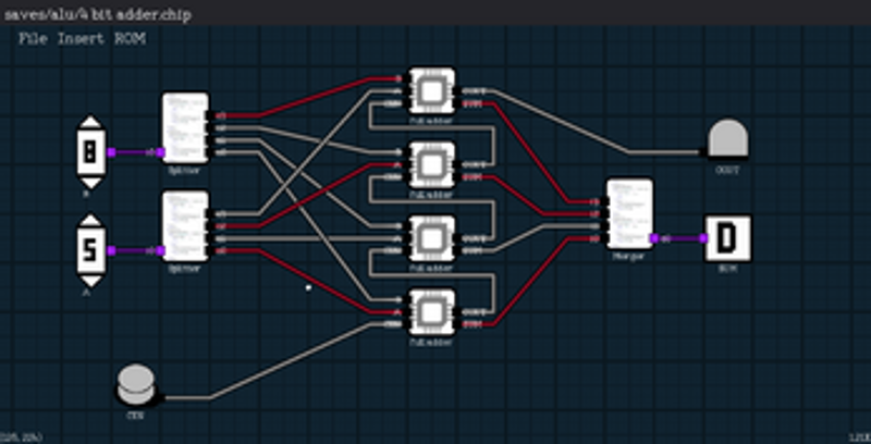 Micro - the Digital System Simulator screenshot