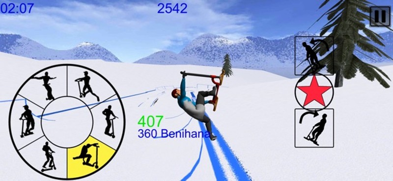 Snowscooter Freestyle Mountain screenshot