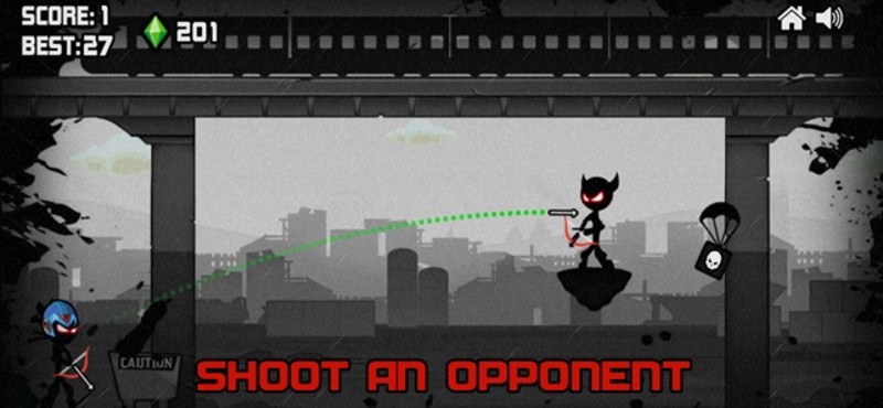 Stickman Bowman Master screenshot