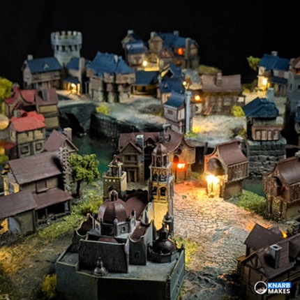 10mm Medieval Houses screenshot