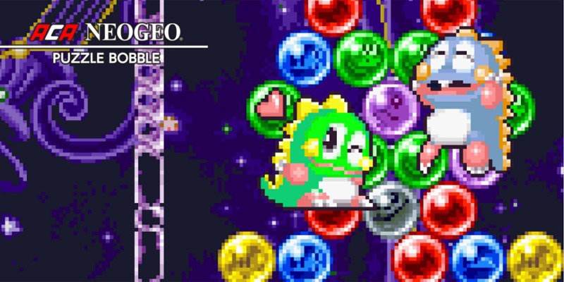 ACA NEOGEO PUZZLE BOBBLE Game Cover