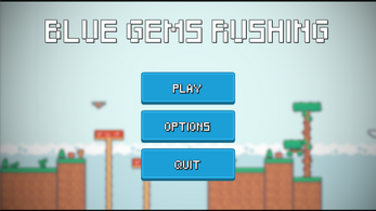 Blue Gems Rushing Image