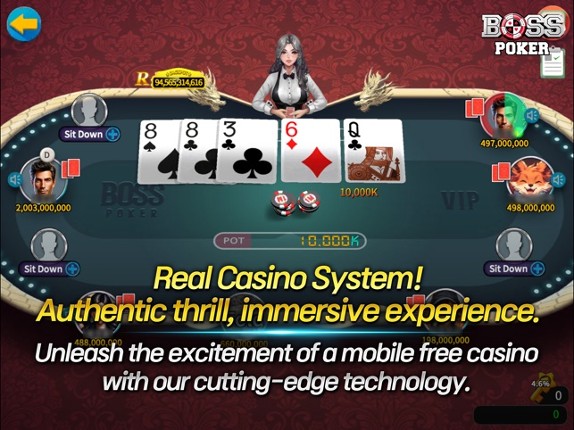 Boss Poker-Casino Slots Games screenshot